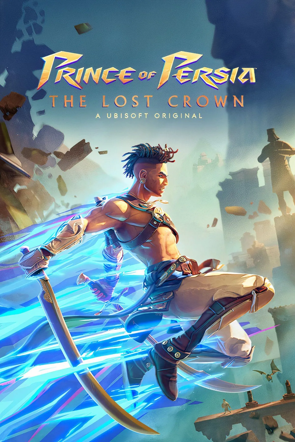 Sargon tung đòn tấn công trong Prince of Persia: The Lost Crown, thể hiện lối chơi platformer hành động nhanh và mượt mà.