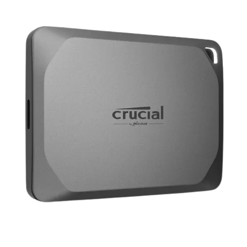 SSD di động Crucial X9 Pro với thiết kế nhỏ gọn và cáp USB-C