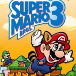 Super Mario Advance 4 trên Game Boy Advance với phong cách pixel cổ điển.