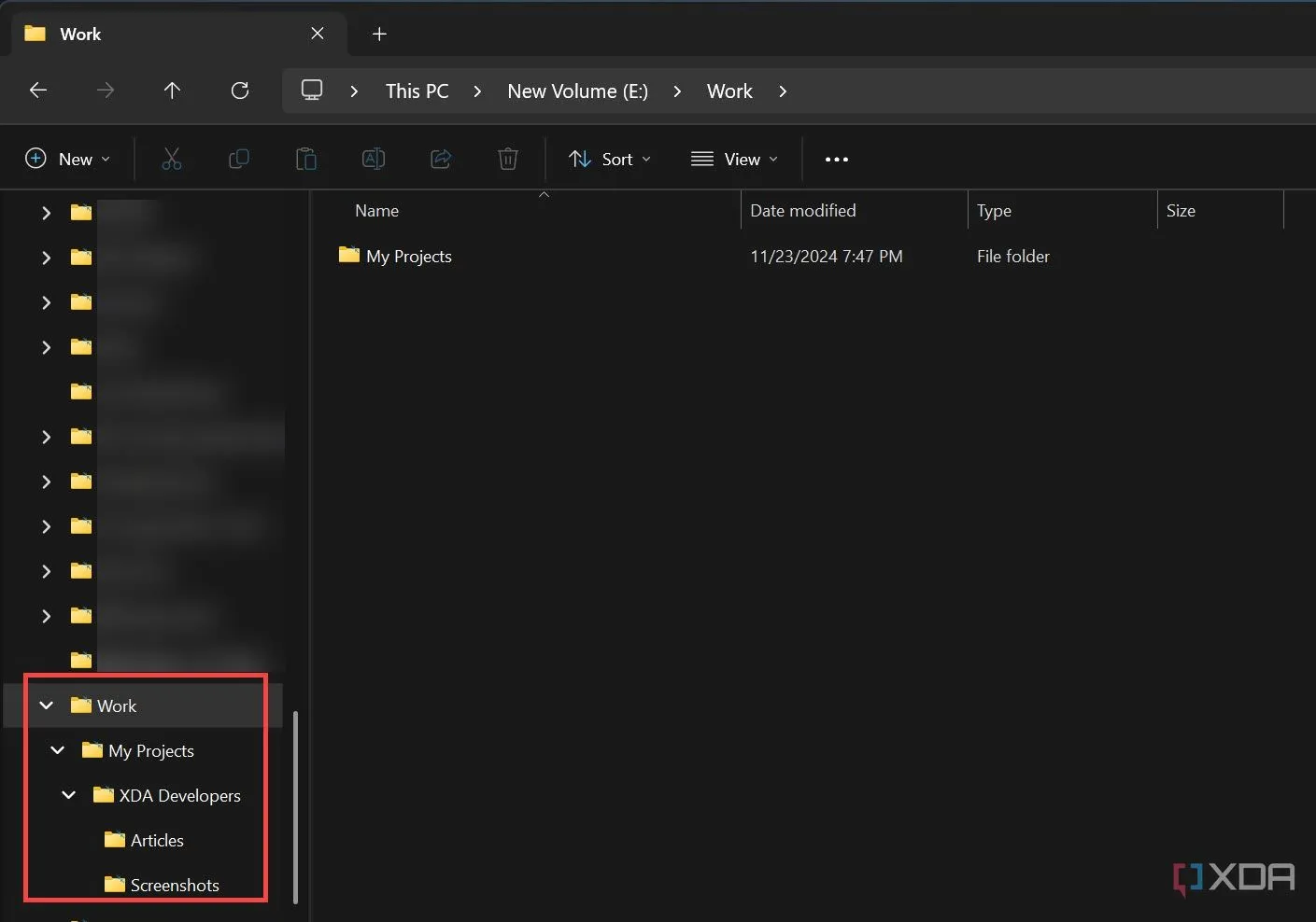 Tạo cấu trúc thư mục logic để quản lý file
