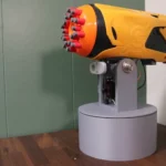 Tháp pháo Nerf SwarmTurret điều khiển bằng Raspberry Pi và điện thoại