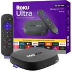 Thiết bị giải trí Roku Ultra 2024 với khả năng streaming 4K và remote thông minh