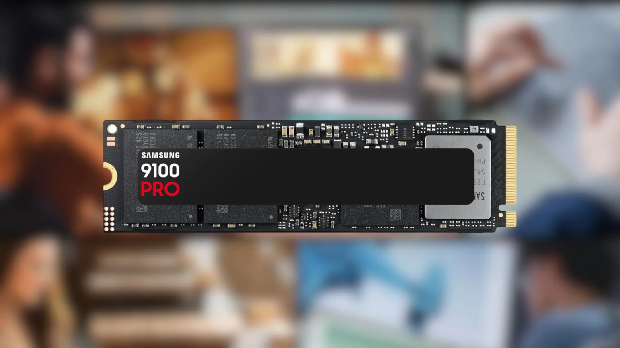 Thiết kế của SSD Samsung 9100 Pro cho hiệu suất tối ưu và khả năng tản nhiệt