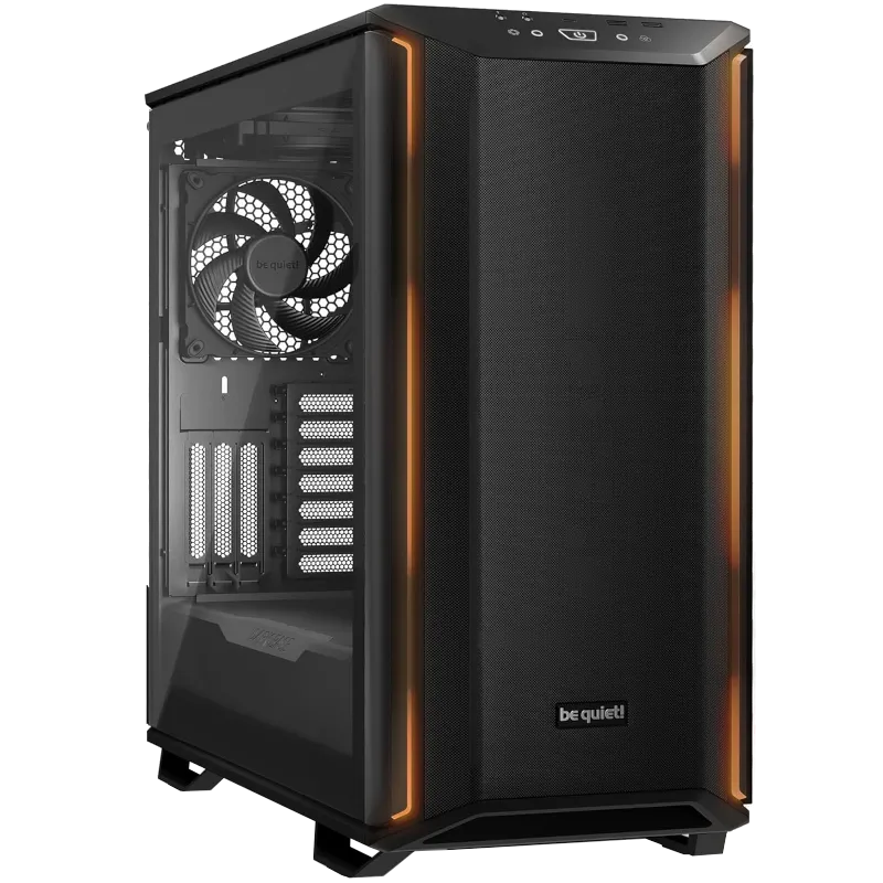 Thiết kế sang trọng của vỏ case be quiet! Dark Base 701 với mặt kính cường lực trưng bày linh kiện