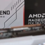 Thùng card đồ họa ASRock Radeon RX 9070 XT Steel Legend