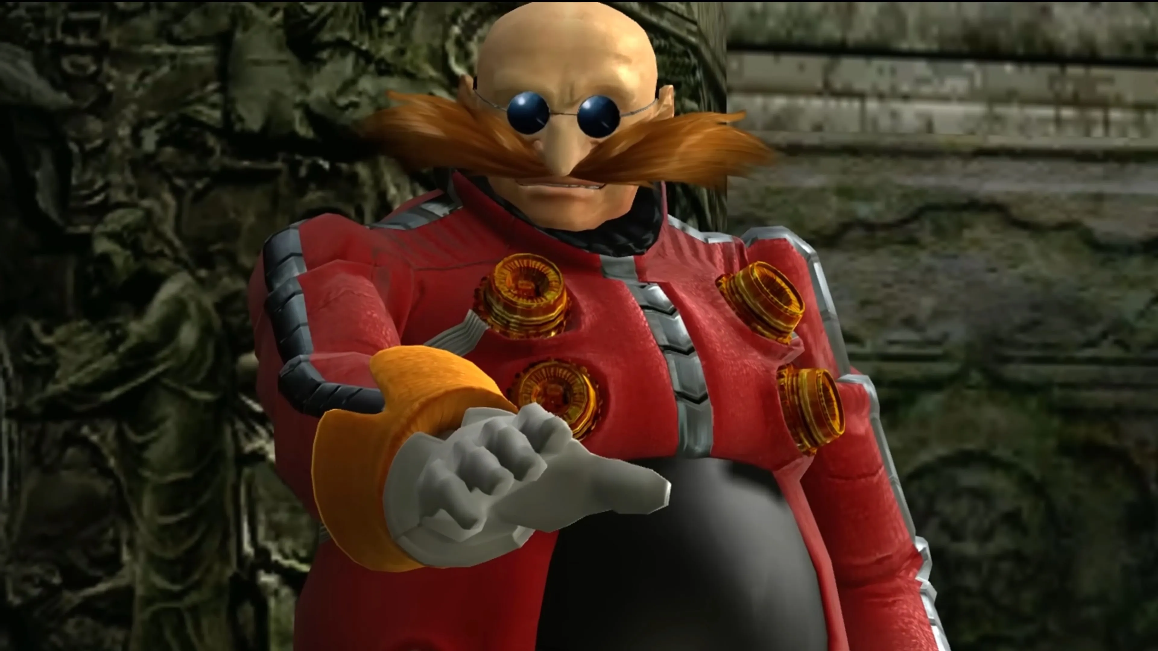 Tiến sĩ Eggman với tạo hình đáng sợ trong Sonic 2006