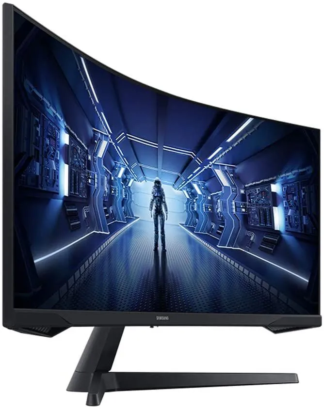 Tổng quan màn hình cong Samsung Odyssey G5 với độ phân giải QHD và tần số quét 144Hz