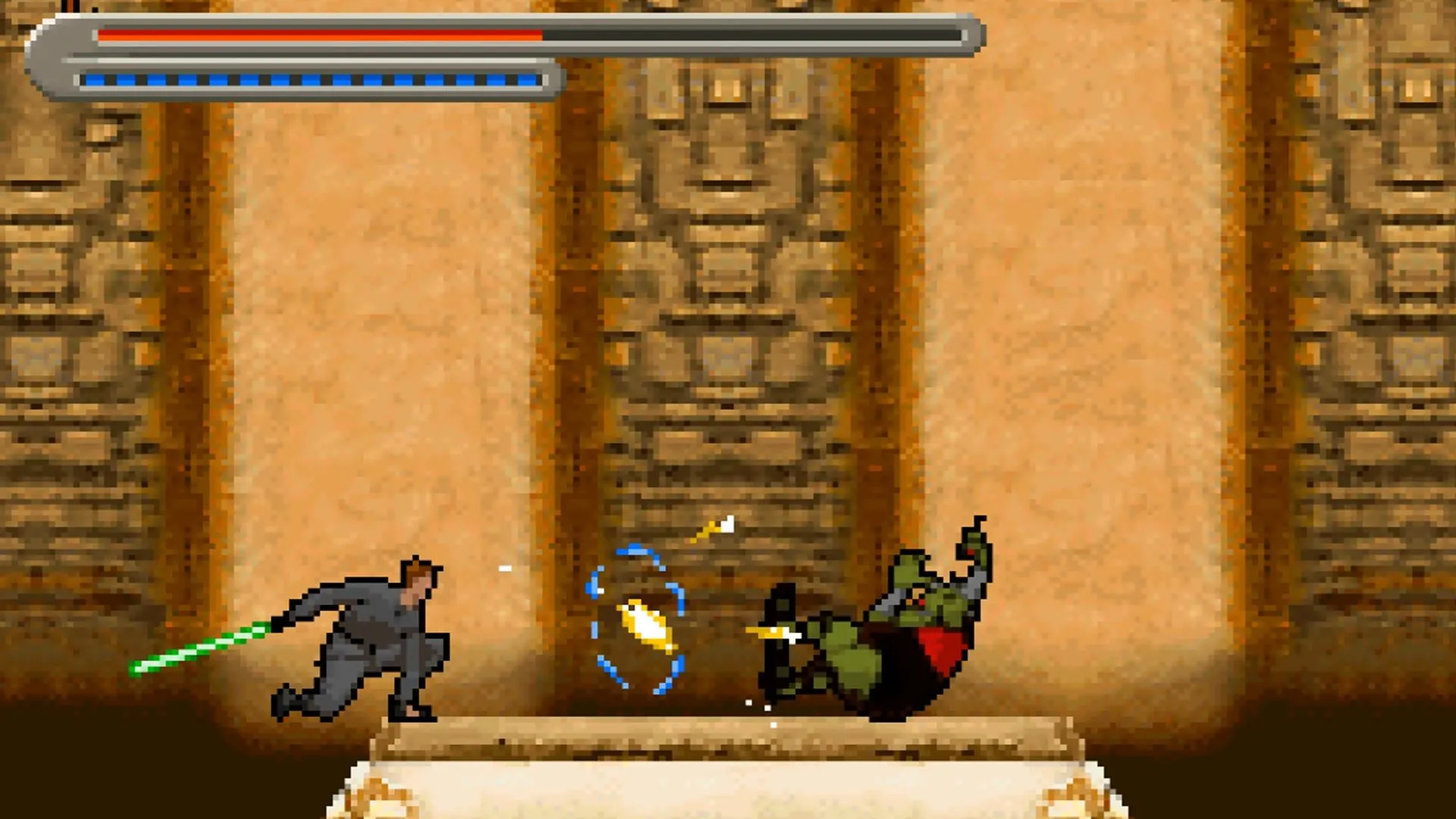 Trải nghiệm game Star Wars Trilogy: Apprentice of the Force trên Game Boy Advance