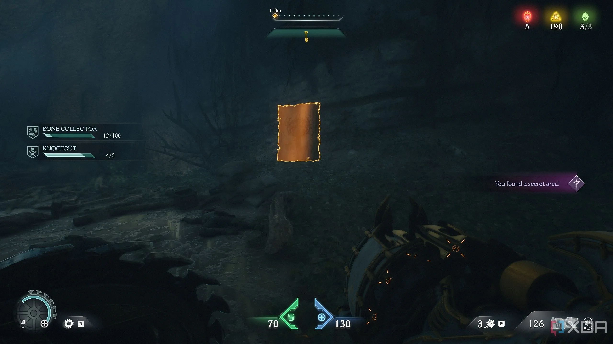 Trang Codex về Abyssal Forest được tìm thấy trong khu vực bí mật 3 của Doom: The Dark Ages Chương 8