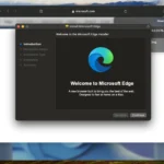 Trình duyệt Microsoft Edge đang chạy trên hệ điều hành macOS, thể hiện vai trò mới trong việc quản lý mật khẩu và tính năng tự động điền