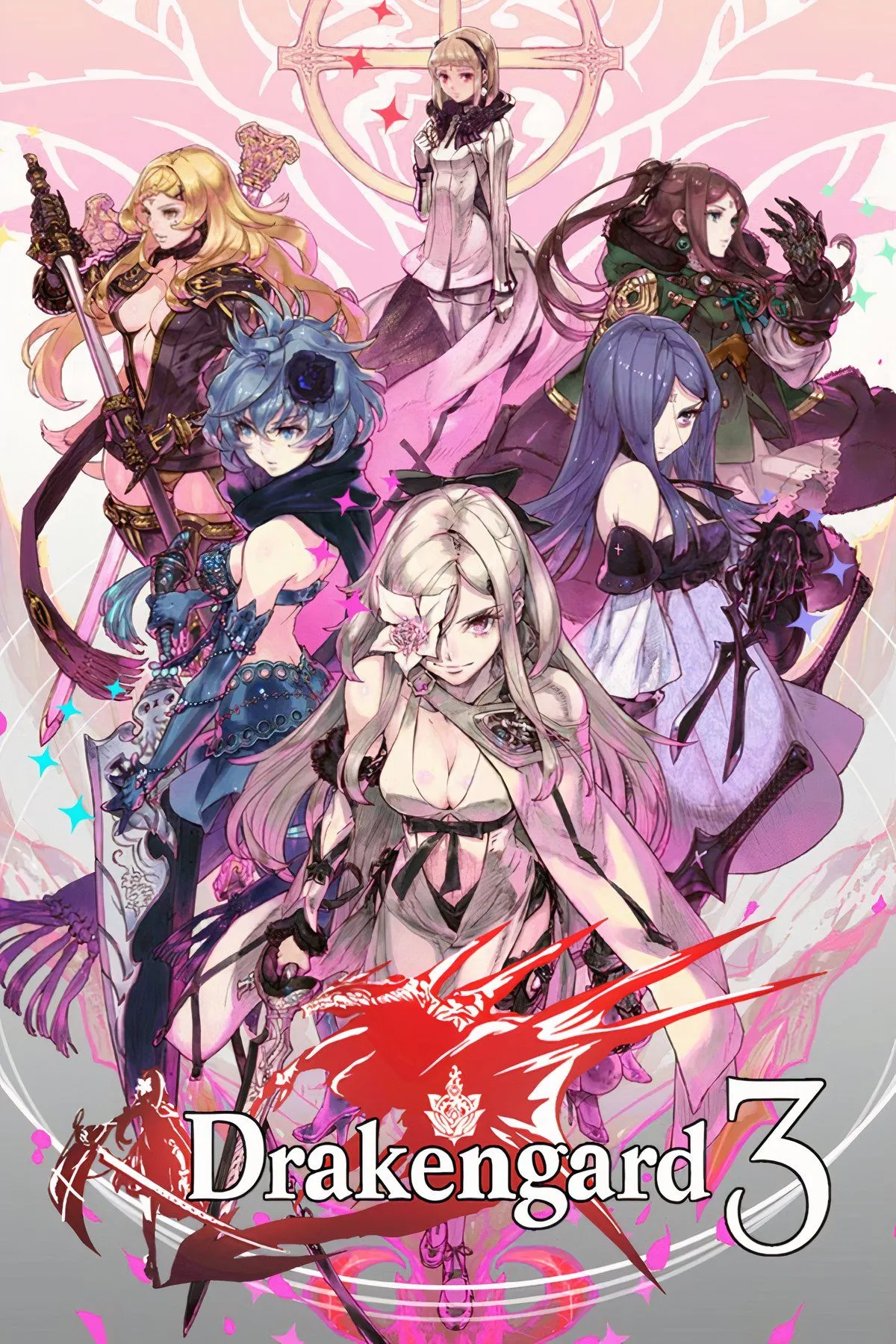 Zero, nhân vật chính của Drakengard 3, với tạo hình gai góc và vết thương đặc trưng, thể hiện sự quyết tâm trong cuộc chiến.